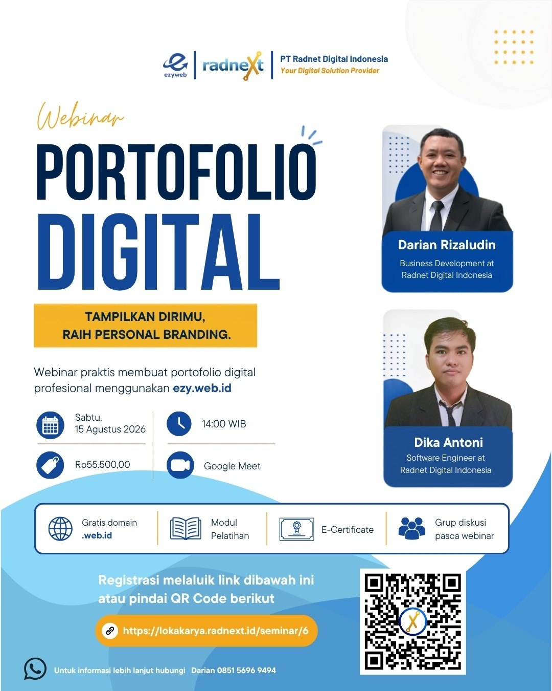 PORTOFOLIO DIGITAL Tampilkan Dirimu, Raih Personal Branding