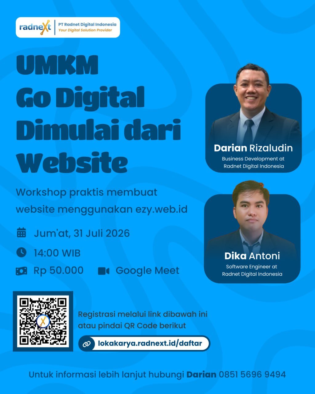 UMKM GO DIGITAL DIMULAI DARI WEBSITE